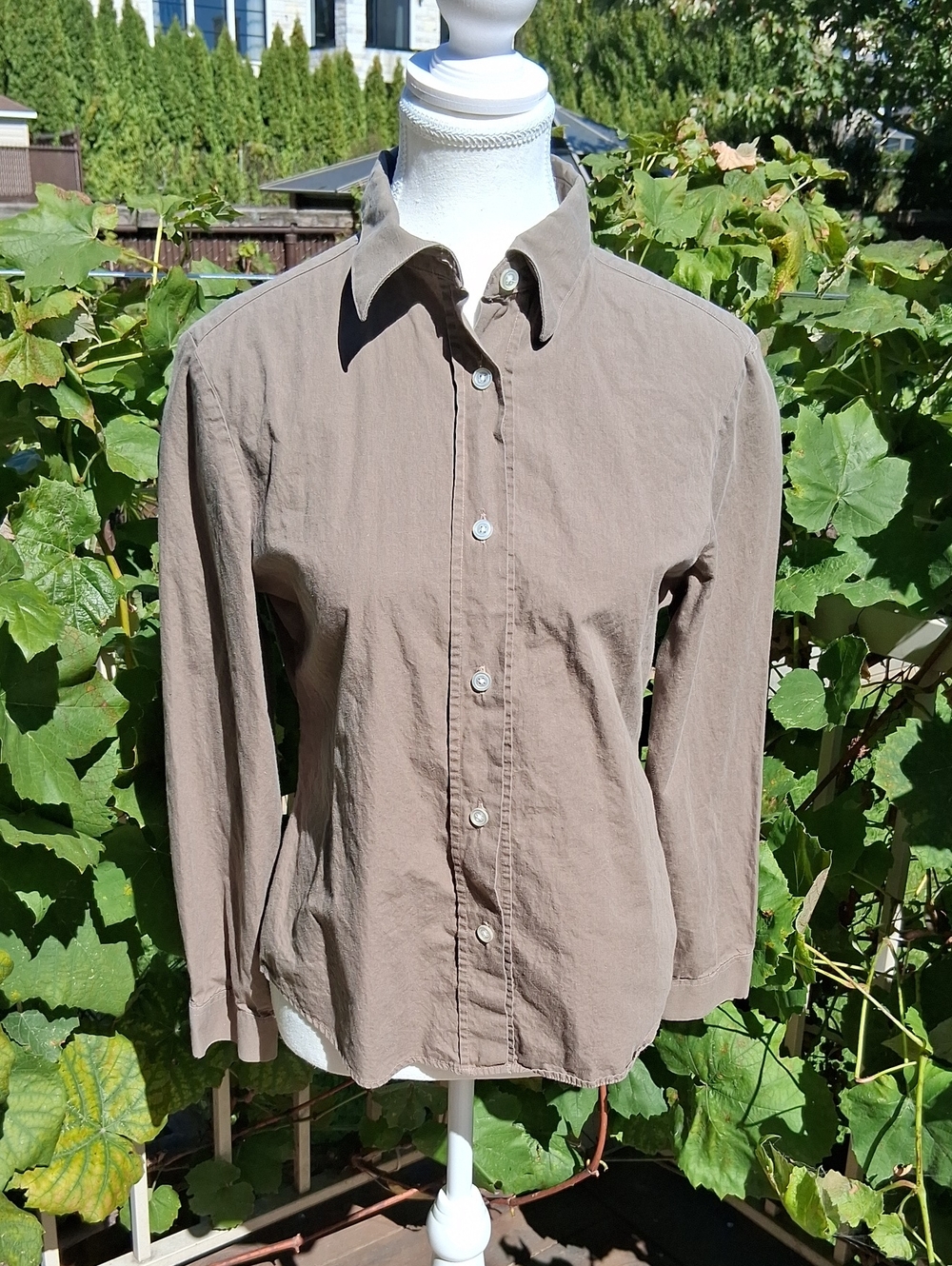 RUDSAK Women's Button-Down Shirt - Taupe
